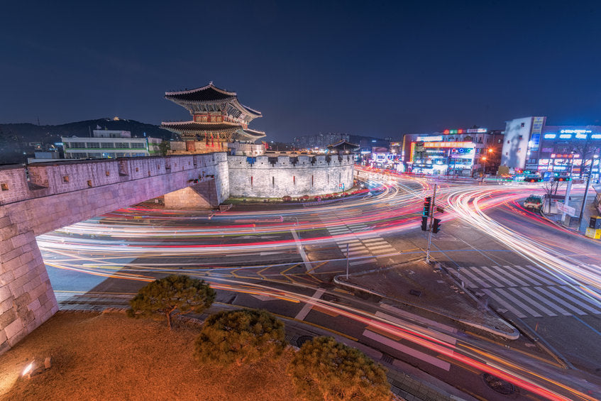 Seoul la nuit en Corée du Sud ?