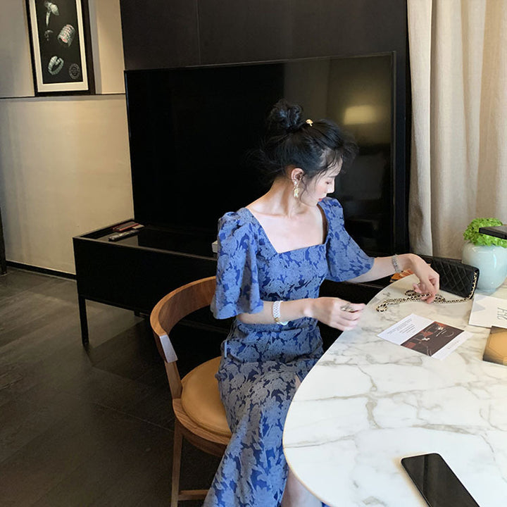 robe corénne manches bouffantes