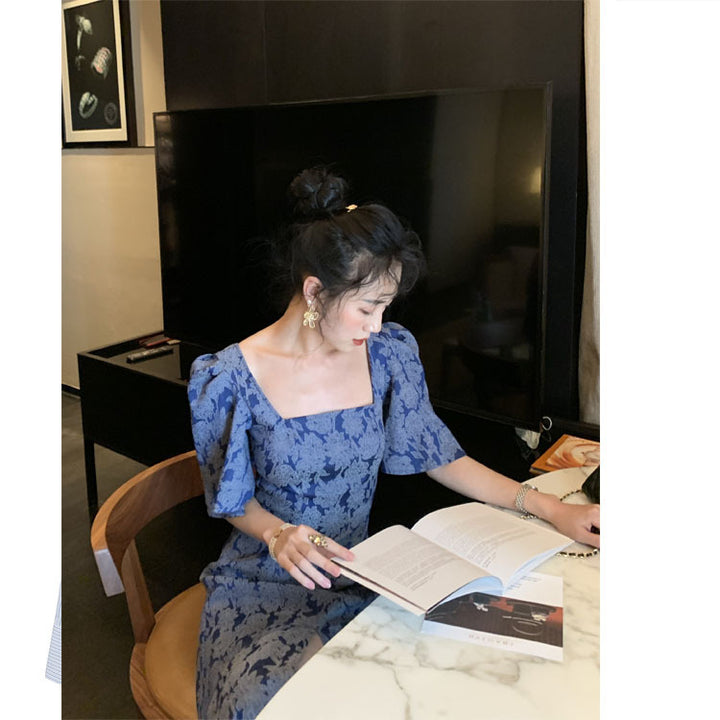 robe corénne manches bouffantes
