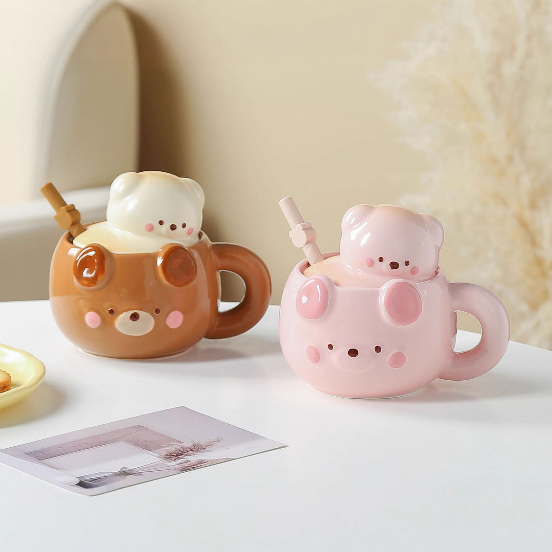 mug petit déjeuner kawaii