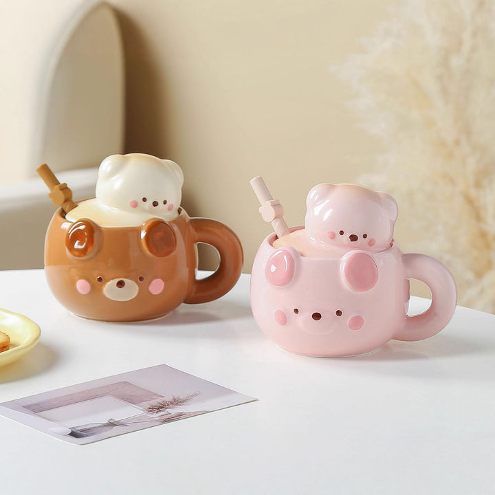 mug petit déjeuner kawaii