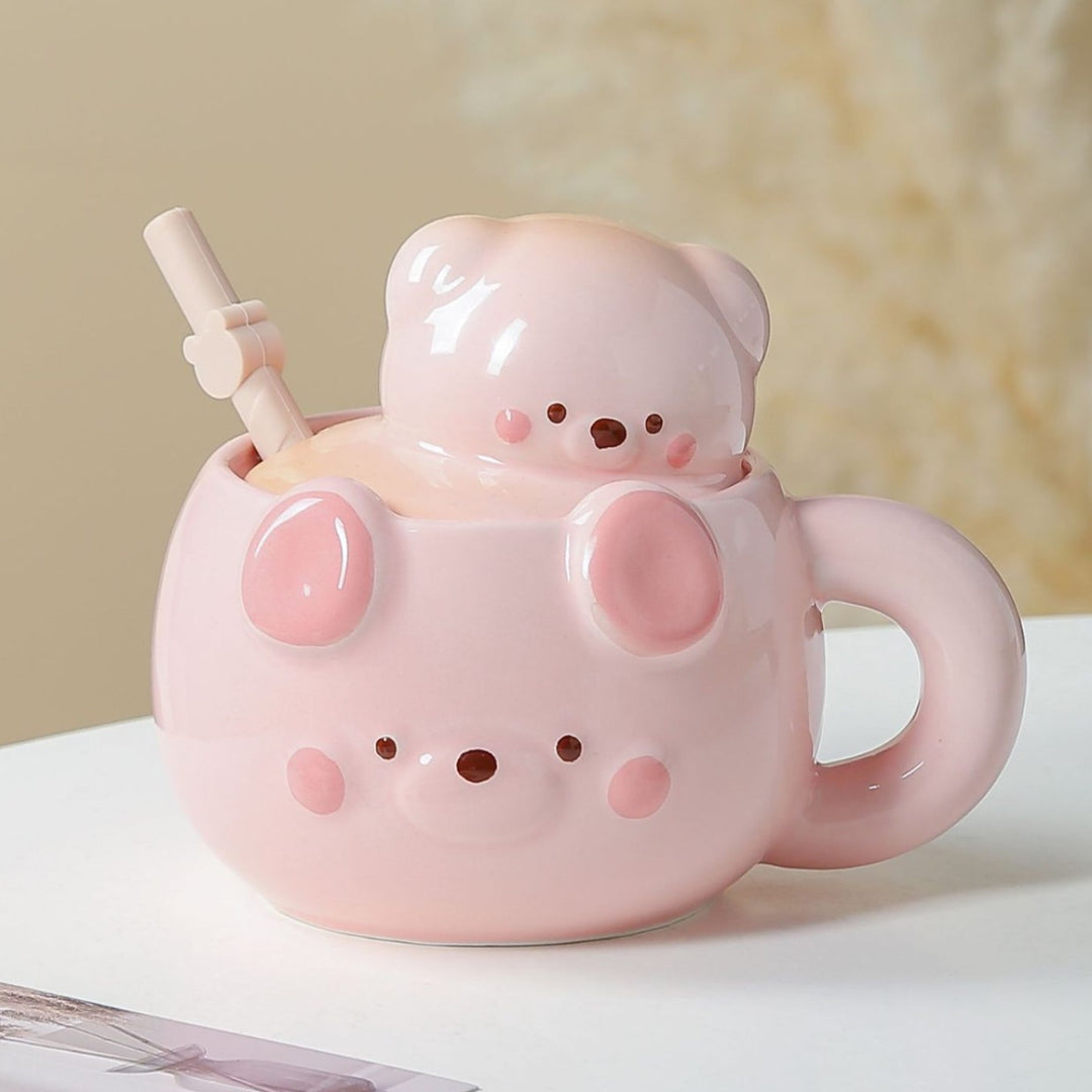 mug petit déjeuner kawaii