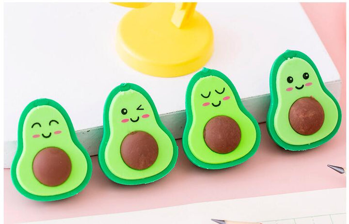 Avocat en gomme kawaii