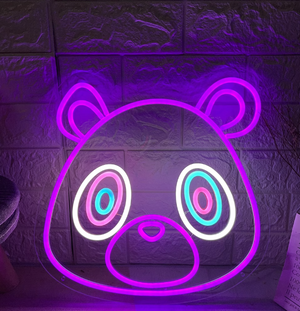 Neon Led Panda