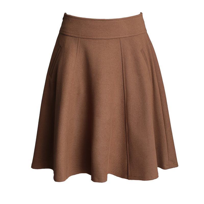Jupe taille haute coréenne