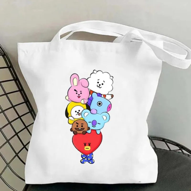 Sac Shopping en Toile BT21