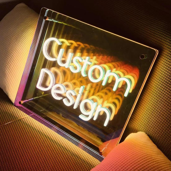 Led Neon Miroir 3D