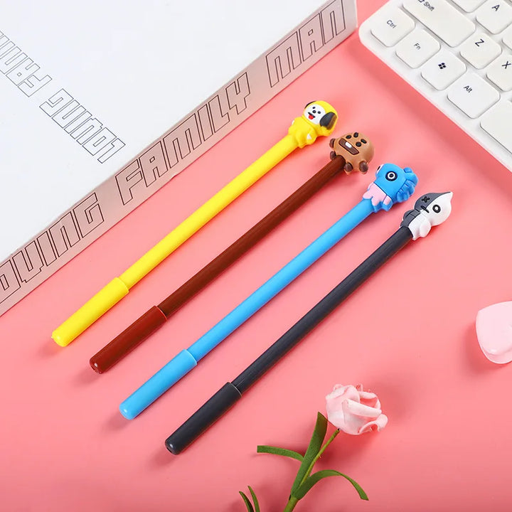 8pcs Bt21 Stylos Billes