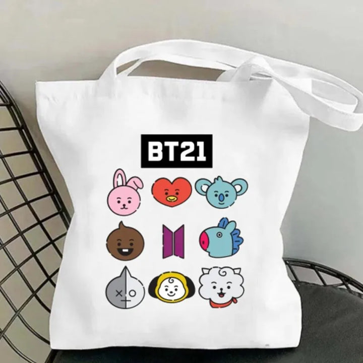 Sac Shopping en Toile BT21