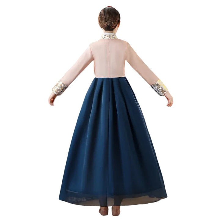 Hanbok Bleu Rose