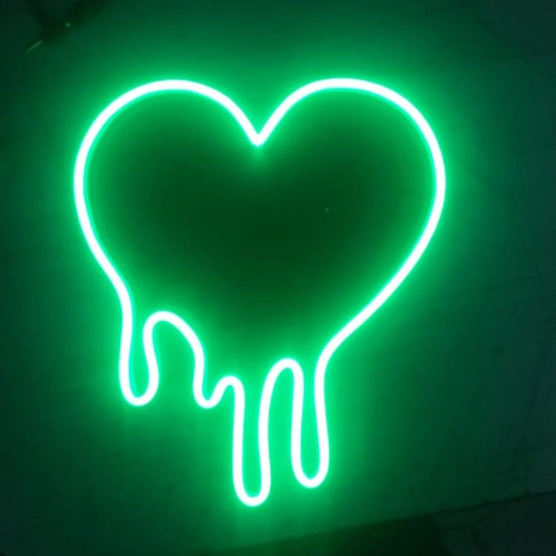 Neon Led Coeur Fondant