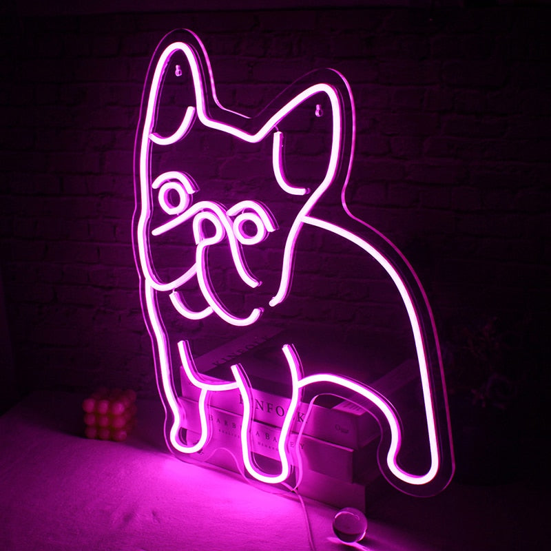 Neon Led Bulldog