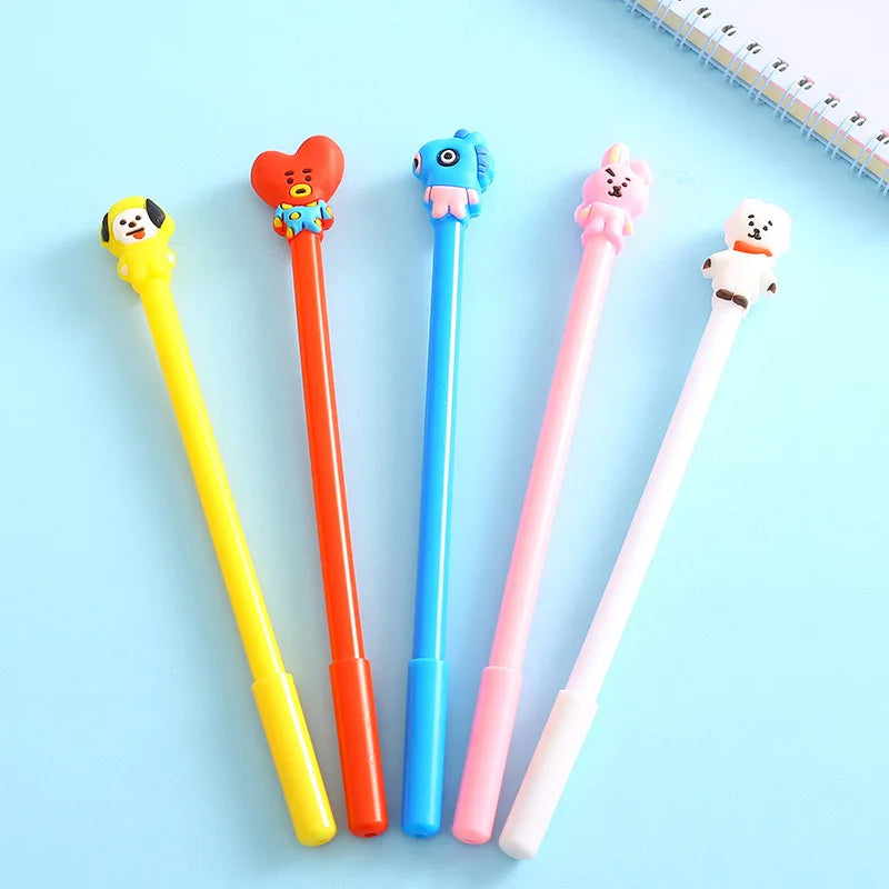 8pcs Bt21 Stylos Billes