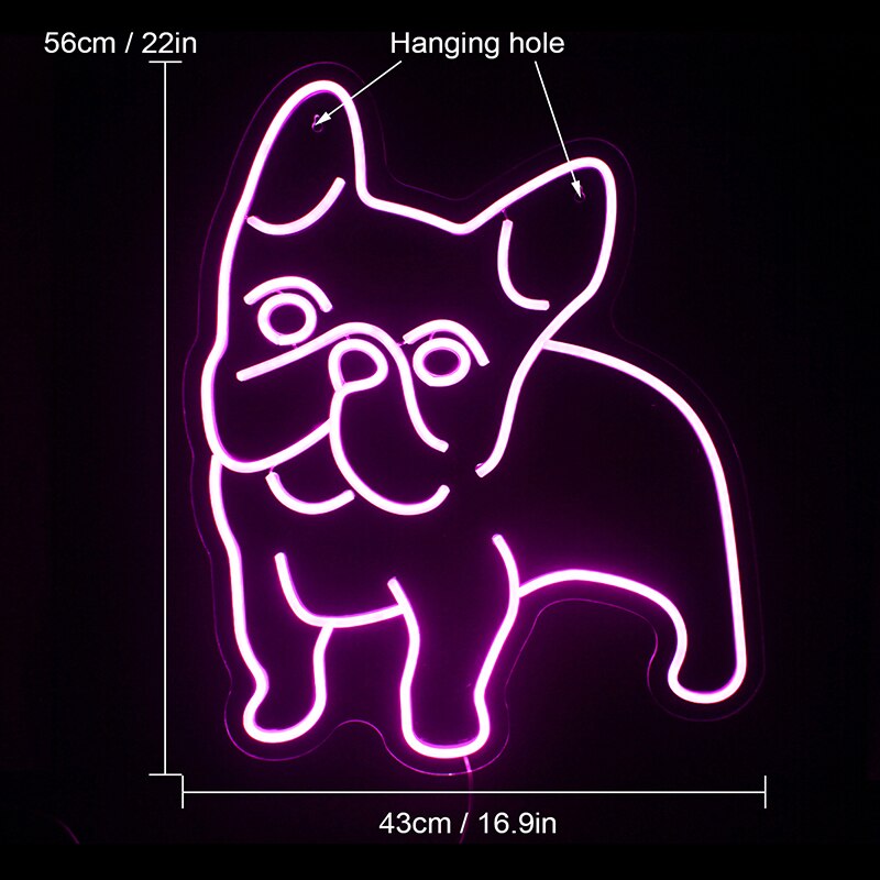 Neon Led Bulldog