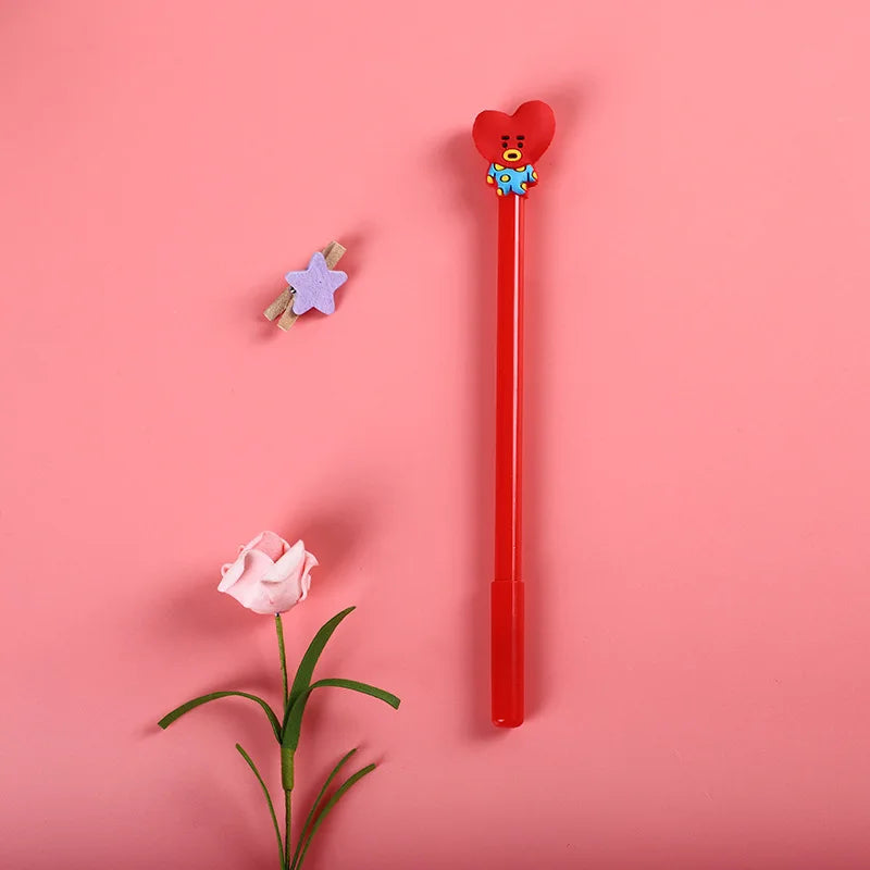 8pcs Bt21 Stylos Billes