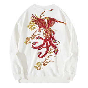 Pull Phoenix Brodé