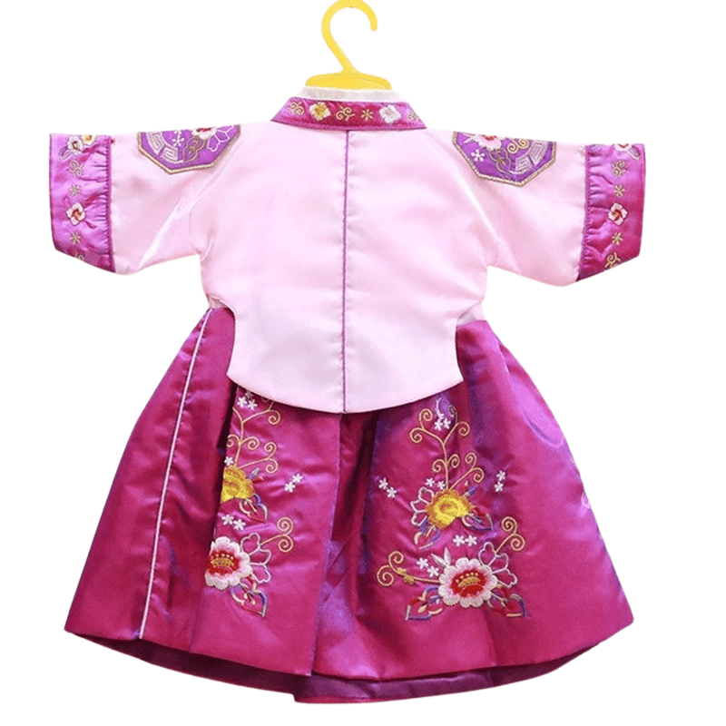 Hanbok Violet Fille