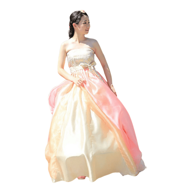 Hanbok Epaule Dénudée