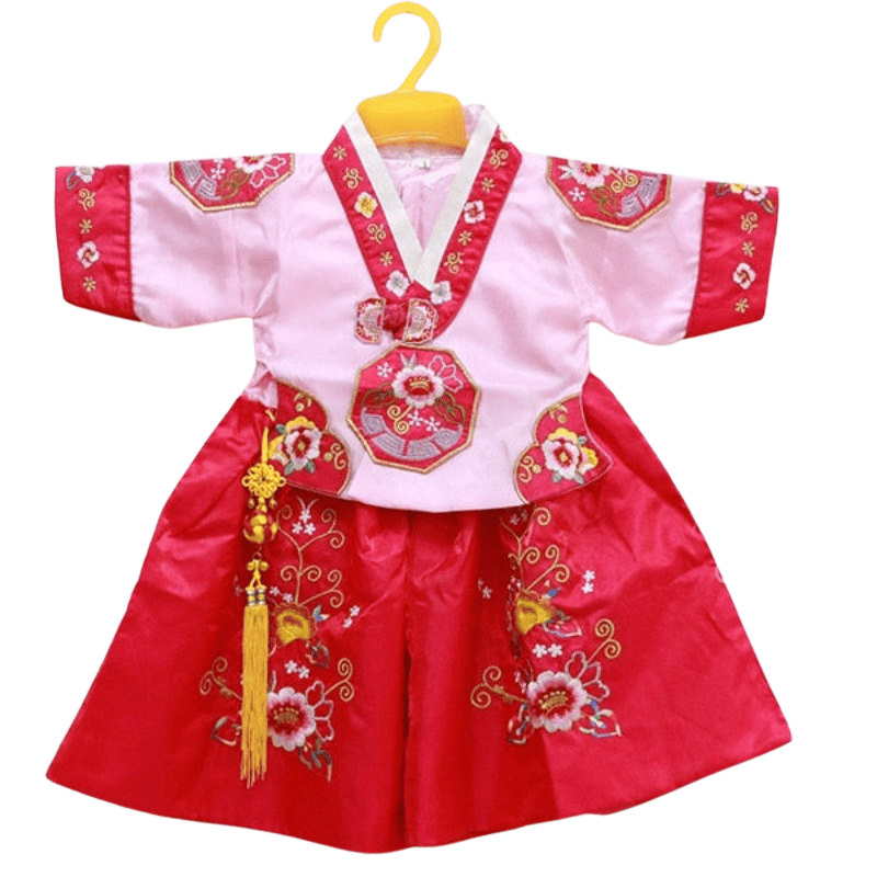 Hanbok Rose  Fille