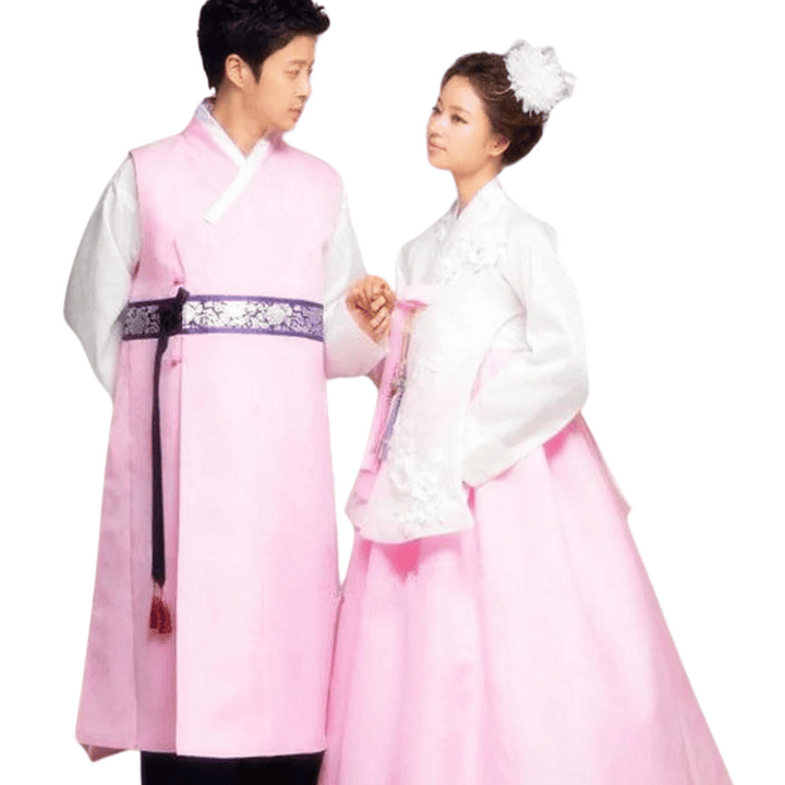 Hanbok Couple Rose