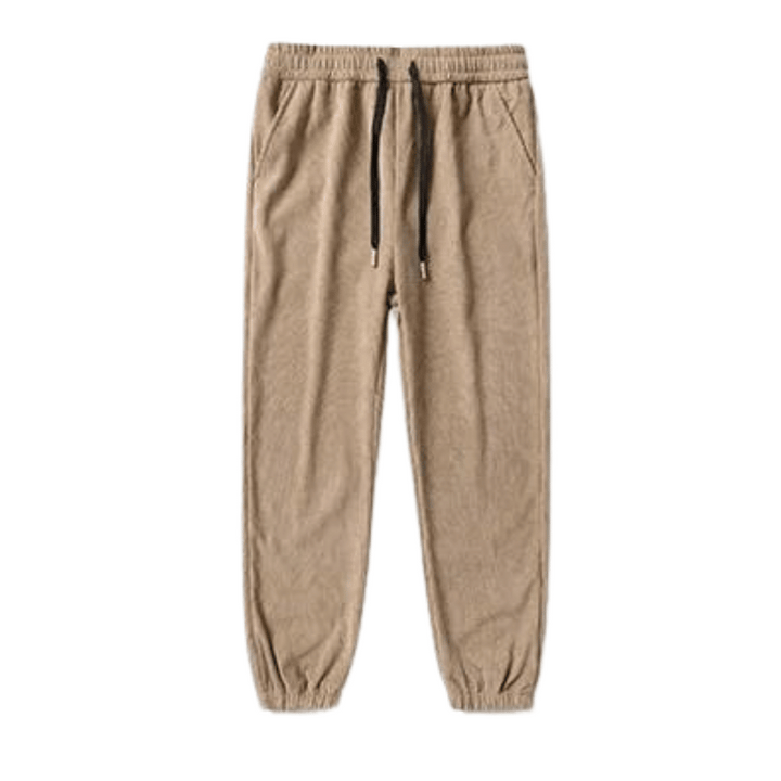 Pantalon Kaki Velours Homme