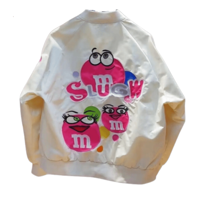 Veste Blanc M&M's Femme