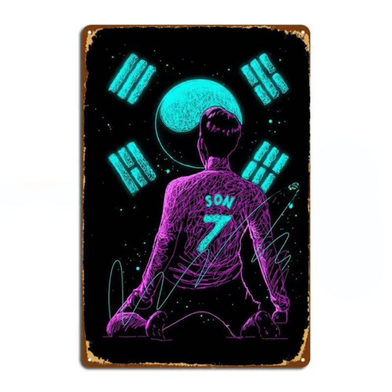 Plaque Metal Son Heung Min