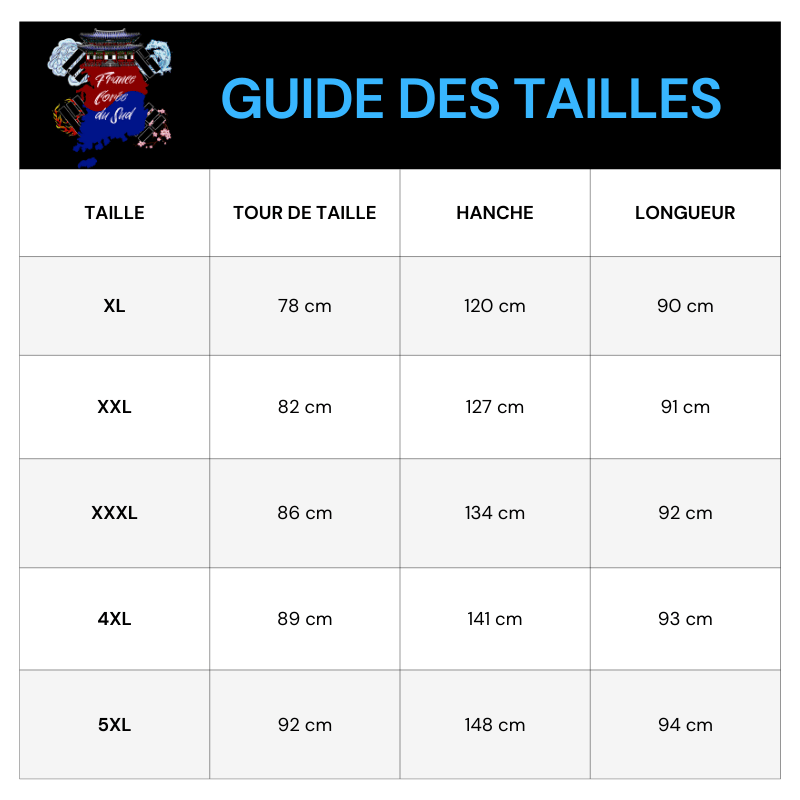 Tableau Tailles Pull Blanc Grues Fleurs Sakura