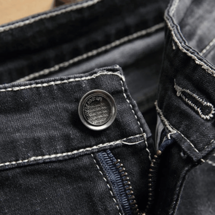 Short Jean Noir Dragon Rouge