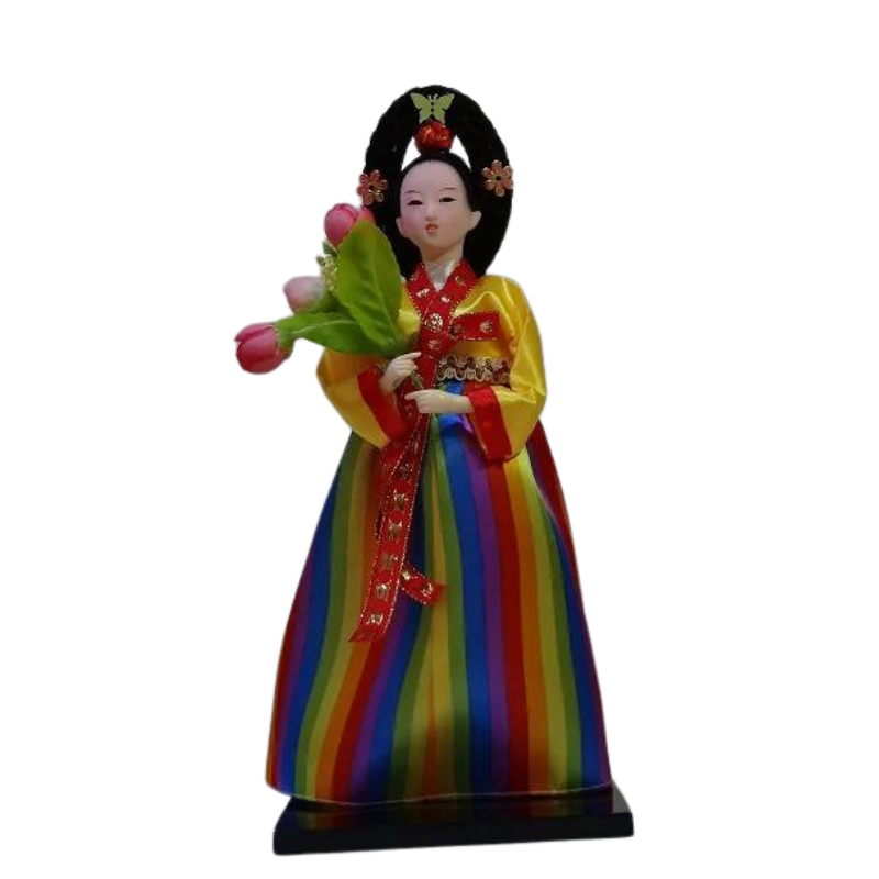 Poupée Collection Hanbok Tenue Traditionnelle