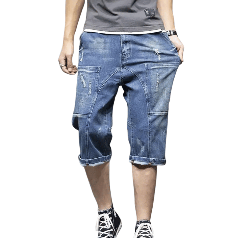 Short Jean Bleu