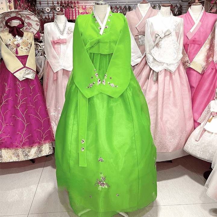 Hanbok Vert Fluo