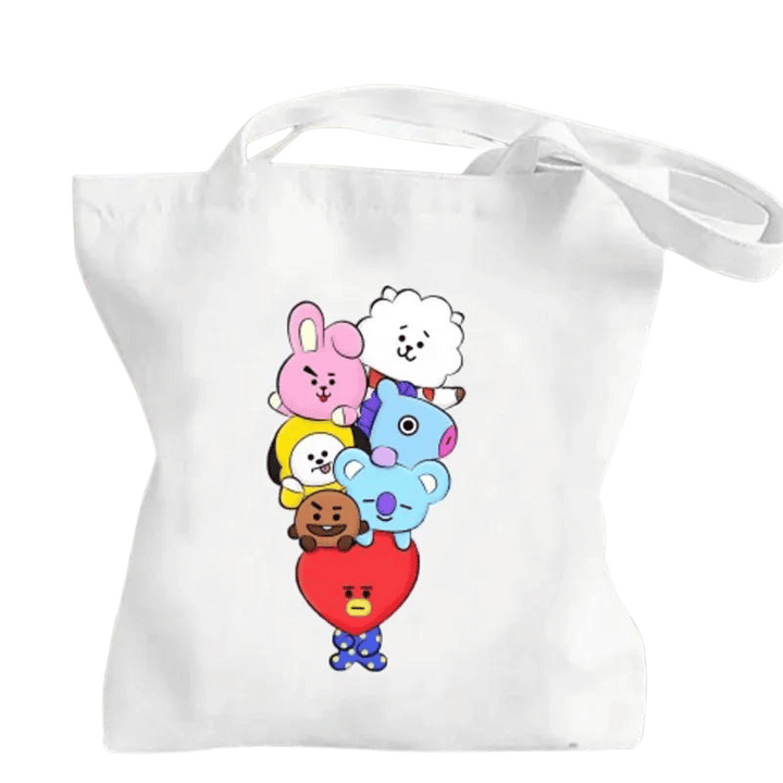 Sac Shopping en Toile BT21