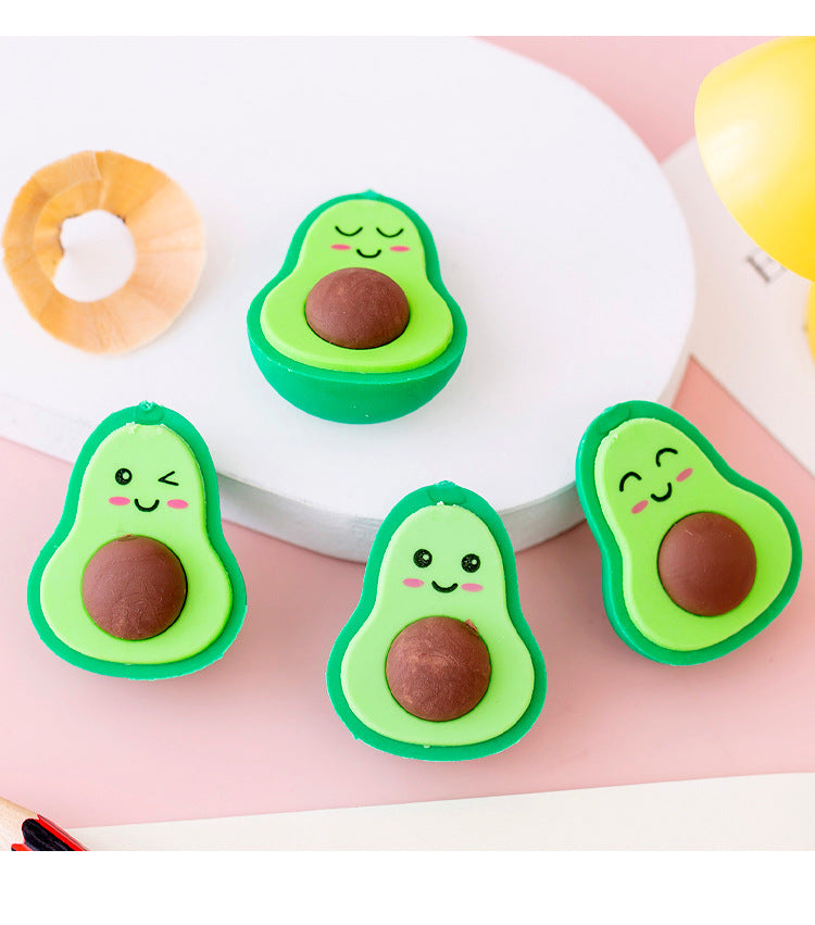 Avocat en gomme kawaii