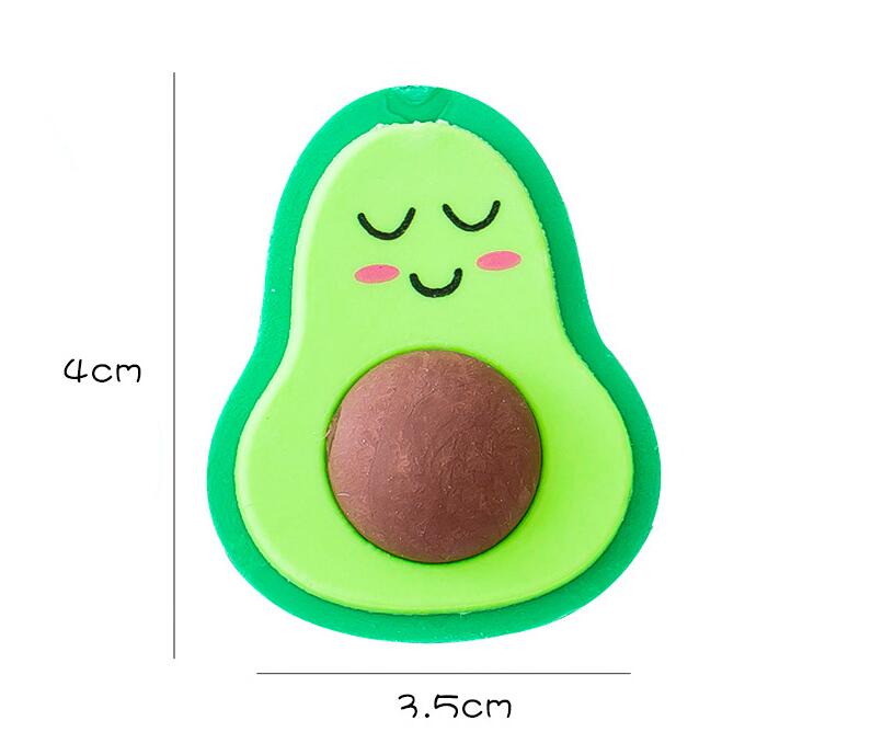 Avocat en gomme kawaii