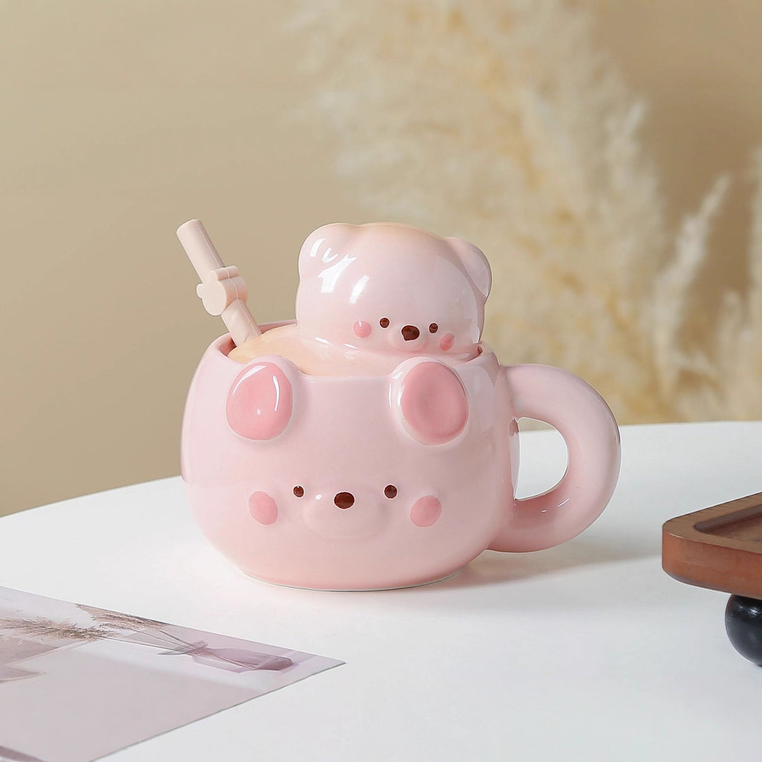mug petit déjeuner kawaii