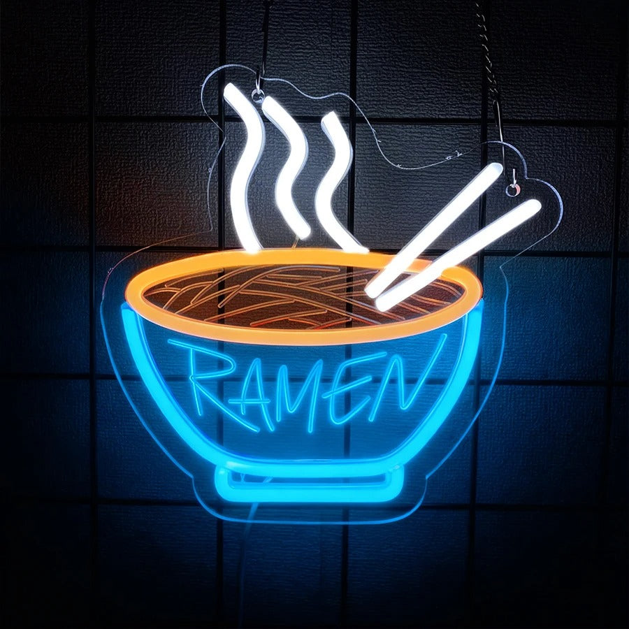 Neon Led Ramen Nouilles