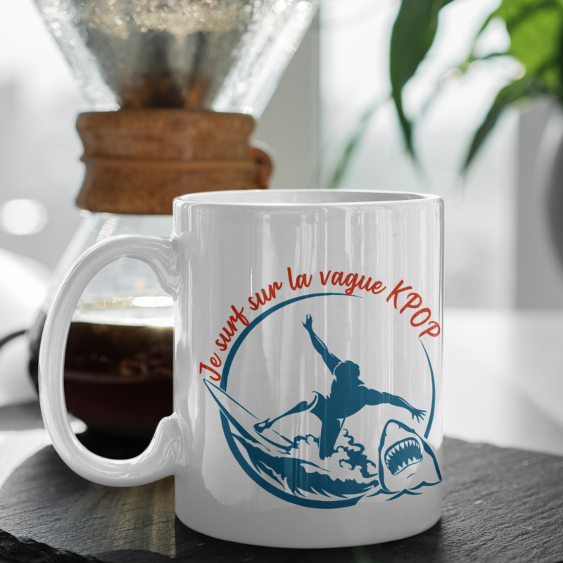 Mug Surf KPOP | France Corée du Sud