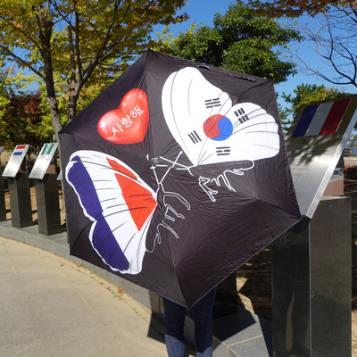 Parapluie Papillon France Corée du Sud