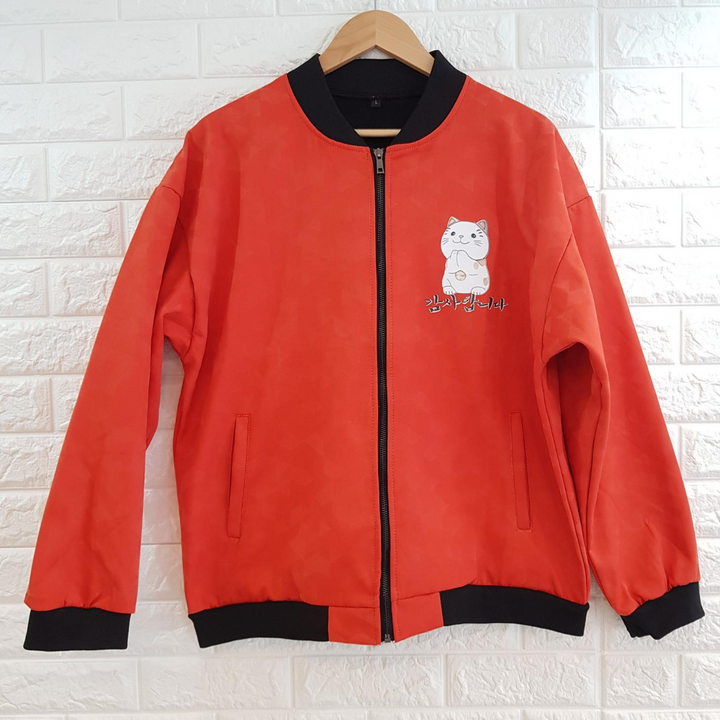 Veste Orange Bomber Neko