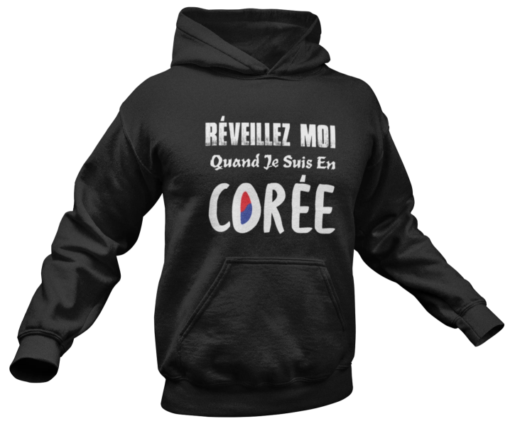Sweater Korea Noir | France Corée du Sud