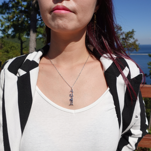 Je t'Aime en Coréen Pendentif