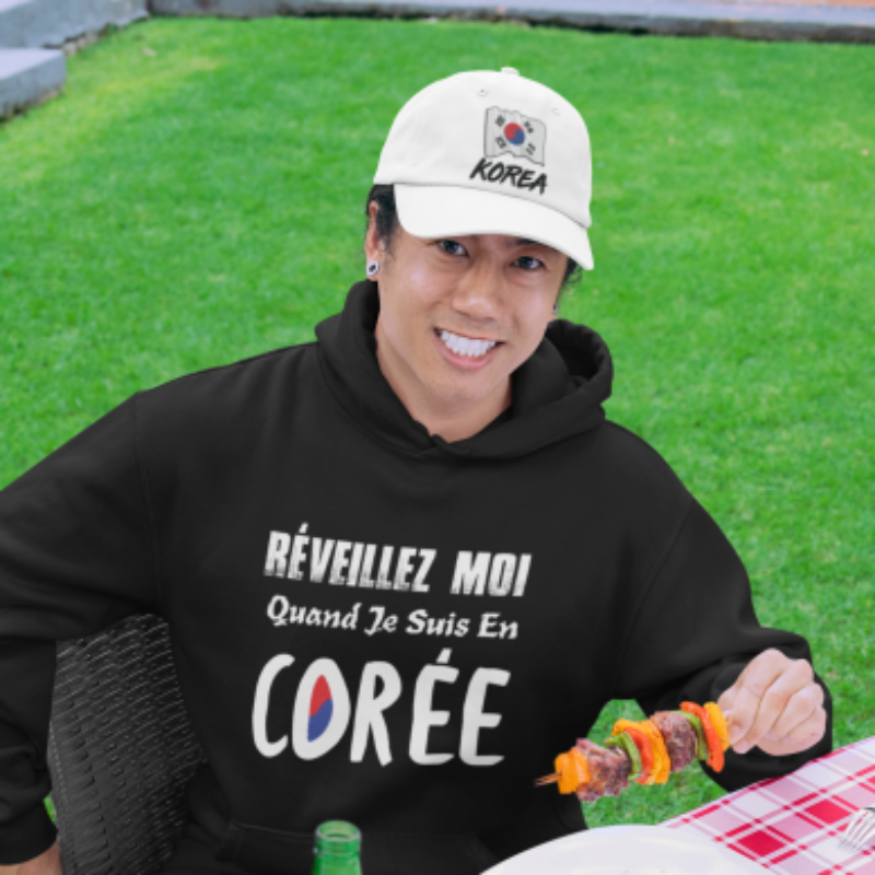 Sweater Korea Noir | France Corée du Sud