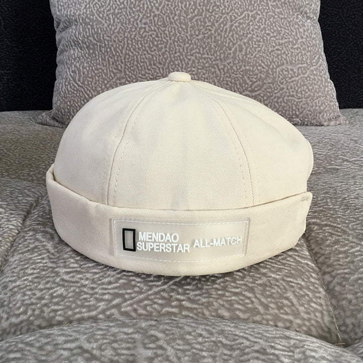 Bonnet Docker Coton TB Blanc