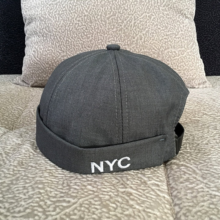 Bonnet Docker Coton NYC Gris