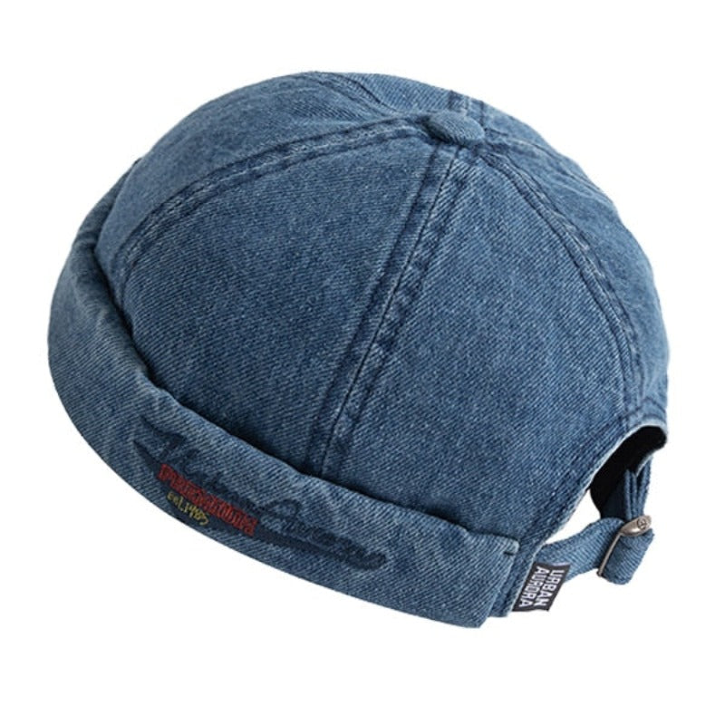 Bonnet Docker Jean Bleu