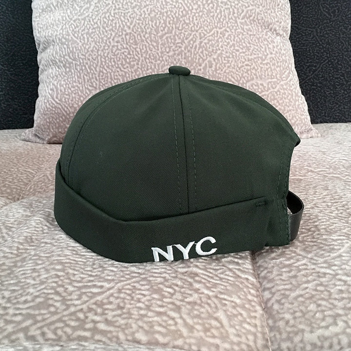 Bonnet Docker Coton NYC Vert Foncé