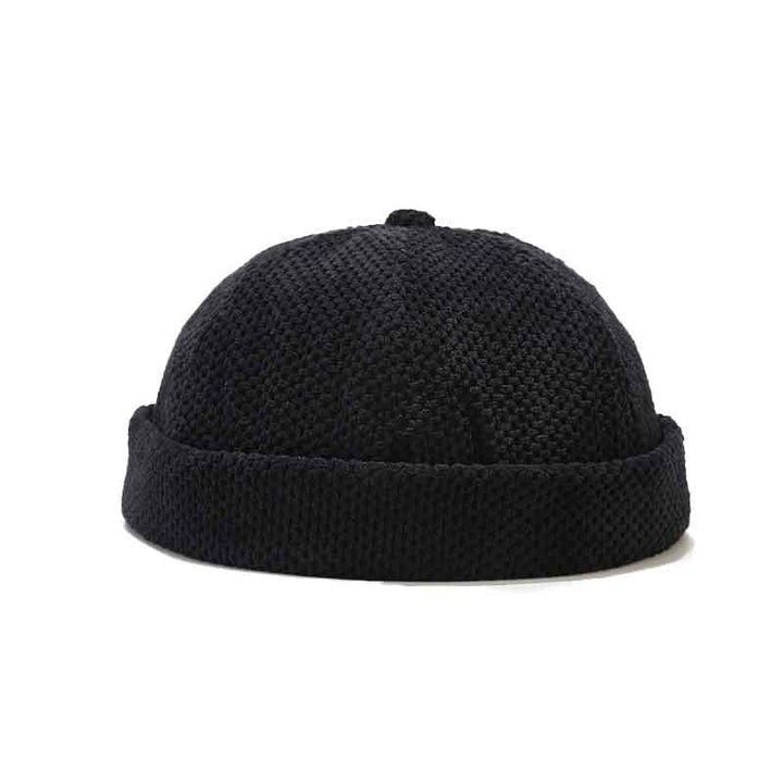 Bonnet Docker Canva Noir