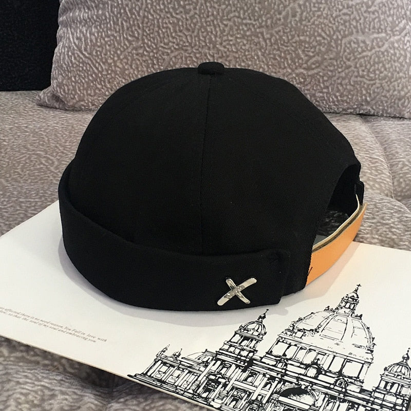 Bonnet Docker Coton X Noir