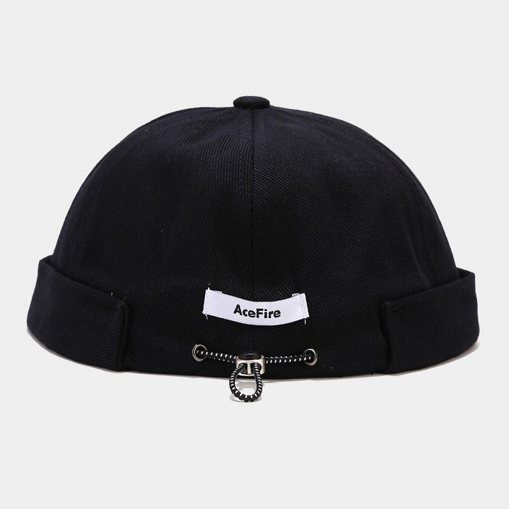 Bonnet Docker Lacet Noir